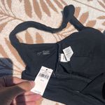 American Eagle NWT ARIE BLACK BIKINI TOP  Photo 2