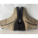 Paul Green  Halo Boots Tan Nubuck Leather Women’s Size 5.5 Ankle Zip Photo 2