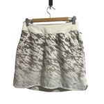 Nike  Golf Tour Performance Dri-fit Skort Womens S Grey White Side Back Pockets Photo 0