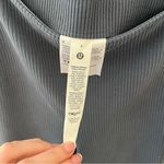 Lululemon  Ribbed Softstreme Zip-Leg High-Rise Cropped Pant 25"
Iron Blue Photo 6