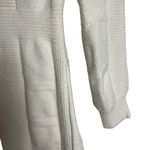 Area Stars White Open Back Knit Long Sleeve Mock Neck Sweater Mini Dress Size M Size M Photo 8