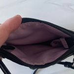 Coach Patent Leather CC Black and Silver Wristlet Photo 4