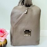 VALENTINA MULTIFUNCTIONAL TAUPE BACKPACK
SLING BAG Tan Photo 1