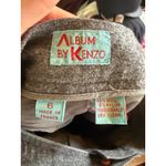 ALBUM BY KENZO Women's Wool Blend Pencil Skirt Size 6 Made in France Gray Photo 3