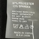 LA Society Eye Candy Legging - Black Iridescent Holographic Metallic Rainbow Oil Spill Photo 1