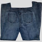 Tribal patchwork look skinny jeans Blue Size 10 Photo 6