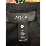 AQUA  Floral Print Mini‎ Dress Smocked Waist Summer Cocktail Party Dress Photo 9