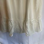 Esley  Embroidered White Dress size Medium Lined Photo 2