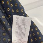 Michael Kors NWT Michael Navy Blue Printed Side Tie wide leg Jumpsuit Photo 7