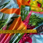 Tropical Floral Maxi Dress in Light Blue by [Brand] Size M Photo 4