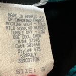 Hilo Hattie Vintage 80s Hawaii Teal Pink Hawaiian Tropical Midi Dress Size 8 Blue Photo 4