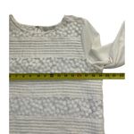 Hinge  Women’s Size Small Embroidered Sheer See Through Shirt Top Blouse #13-29 Photo 5