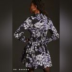 Anthropologie Floral Corset Long Sleeve Dress Photo 1