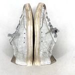 P448  John Sneakers Silver Leopard Womens EU Size 37 Photo 5
