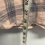 Lucky Brand  Dusty Rose and Gray Plaid Blouse Photo 6