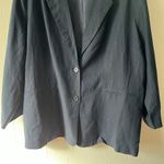 Jessica London Linen Blend Vtg Blazer Jacket Womens 22P Business Casual Formal Photo 3