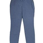 Maurice's Skinny Ankle Pants Size 8 Regular Blue White Striped Womens 30X28 Photo 0
