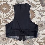 Vintage Tapestry Vest Abstract Pastel L Large Purple Photo 2