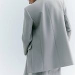ZARA oversize blazer casual suit relaxed boyfriend mom suit jacket Photo 1