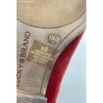 Lucky Brand Lahela Ankle Boots in Red/Sable Suede - Size 8/38 Photo 11