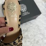 Vince Camuto  Leather Animal Print Women's Heels Photo 4