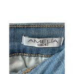 SOFIA by Sofia Vergara AMELIA Jean Shorts Light Rinse High Waist Women's Sz 18 Blue Photo 4