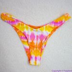 NEW It’s now cool x‎ free people tequila sunrise bikini bottoms, S Orange Photo 2
