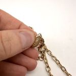 Chico's Chico’s Two‎ Tone Silver & Gold Layered Pendant Long Necklace Career Office Photo 7