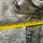 Maurice's Gray Floral Sweater Dress Size S Photo 9