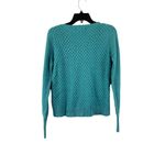 If It Were Me Women's Turquoise Knitted Sweater Photo 1