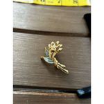 Unsigned gold brooch Photo 2