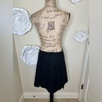 Esprit  Pleated School Girl Look Black & Metallic Thread Skirt Size 9/10 Photo 11