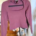 Babaton Aritzia  Florine sculpt knit maroon/ burgundy size M Photo 0