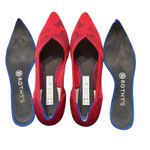 Rothy's The Point Red Camo Knit Flats Women US W8.5 Rare Retired Comfort Photo 2