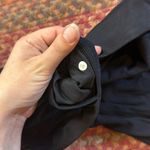 Lululemon BLACK MESH ZIP POCKET ATHLETIC CROP LEGGINGS RUN Photo 3