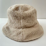 Unbranded Bucket Hat Reversible Sherpa Quilted Unisex Winter Hat‎ Casual Cream Photo 0