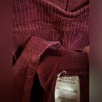 Altar'd State Altar’d State Burgundy Corduroy Overall Dress Photo 3