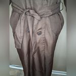 Petite Sophisticate VTG  NWOT  Rich Brown Trench Coat Photo 4