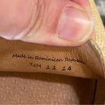 Jack Rogers Womens Contessa Flats Size 7.5 D'Orsay Woven Raffia Tan Gold Photo 7