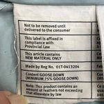 Eddie Bauer  PREMIUM GOOSE DOWN LT GRN QUILTED DOWN EMBROIDERED FLOWERS VEST SZ L Photo 7