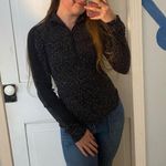 Lululemon  1/2 zip magnetized black and white long sleeve  Photo 0