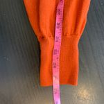 Babaton Merino Wool Crew Neck Sweater Burnt Orange Knit Top Women's Size S Photo 10