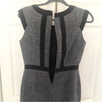 The Limited  Gray and Black Pencil Straight Dress Office Workwear Size 2 Photo 7