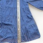 Karlie  Tiered Mini Dress Long Sleeve Ruffle Neck Geometric Print Large Photo 9