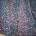 Vintage Forte black speckled trench maxi wool coat XL Photo 5