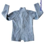 Vintage CG Career Guild Cardigan Sweater Larg 100% Wool Gray Front Button Pocket Size undefined Photo 5