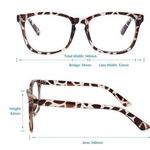 Gaoye Blue light Computer Reading Glasses Black Matte Frame Photo 6