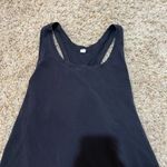 Lululemon  Size 6? Love Tank Pleated Black Racerback Photo 1