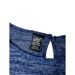 Lildy Lace Sleeve Keyhole Neckline Blue Sweater Small/Medium Casual Lightweight Photo 3