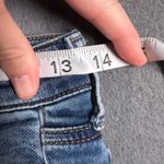 American Eagle Jeggings Size 2 Regular Wash Distressed Super Stretch Denim Jeans Blue Photo 9